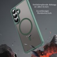 Handyhülle für Samsung Galaxy S26+ Magnet Case Schutzhülle Kratzfest in Grün