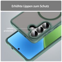 Handyhülle für Samsung Galaxy S26+ Magnet Case Schutzhülle Kratzfest in Grün