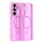 Handyhülle für Samsung Galaxy S26+ Magnet Case Schutzhülle Kratzfest in Pink