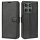 Klapphülle für Motorola Moto Edge 60 Pro, Hülle Handyhülle Flip Cover Case Schutzhülle Etui in Schwarz