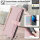 Handykette Google Pixel 10A Hülle mit Band Handyhülle Kartenfächer PU Leder Umhängetasche in Rosa