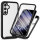 360 Grad Hülle mit eingebautem Displayschutz für Samsung Galaxy S26 Bumper Schwarz