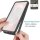 360 Grad Hülle mit eingebautem Displayschutz für Samsung Galaxy S26 Bumper Schwarz