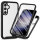 360 Grad Hülle mit eingebautem Displayschutz für Samsung Galaxy S26+ Bumper Schwarz