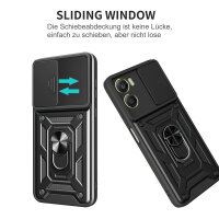 Outdoor Panzer Hülle für Motorola Moto G06 / G06 Power Handyhülle mit Kameraschutz Ringhalter Schwarz