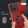 Outdoor Panzer Hülle für Motorola Edge 60 Pro Handyhülle mit Kameraschutz Ringhalter Rot