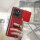 Outdoor Panzer Hülle für Motorola Edge 60 Pro Handyhülle mit Kameraschutz Ringhalter Rot
