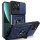Outdoor Panzer Hülle für Motorola Edge 60 Neo Handyhülle mit Kameraschutz Ringhalter Blau