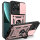 Outdoor Panzer Hülle für Motorola Edge 60 Neo Handyhülle mit Kameraschutz Ringhalter Rosegold