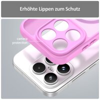 betterfon Matt Case für Xiaomi 17, Handyhülle, Schutzhülle, Kratzfest, Matt-Pink