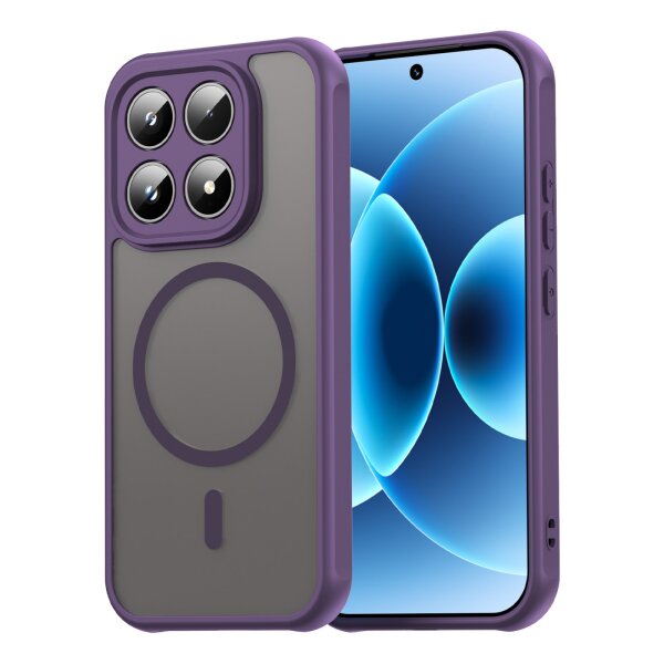 betterfon Matt Case für Xiaomi 17, Handyhülle, Schutzhülle, Kratzfest, Matt-Lila