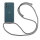 Handykette für Motorola Moto G06 / G06 Power Hülle mit Band Case Kordel in Grau