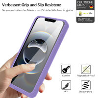 360° Grad Hülle für Apple iPhone 17E vollschutz Integriertem Displayschutz Lila