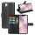 Apple iPhone 17E Handy Tasche Flip Cover Case Buch Klapp Schutz Hülle Etui Bumper in Schwarz