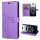 Hülle für iPhone 17E Handy Tasche Handyhülle Schutzhülle Klapphülle Blume Lila