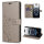 Hülle für iPhone 17E Handy Tasche Handyhülle Schutzhülle Klapphülle Blume Grau