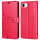 Hülle für iPhone 17E Handy Tasche Handyhülle Schutzhülle Klapphülle Blume Rot