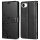 Hülle für iPhone 17E Handy Tasche Handyhülle Schutzhülle Klapphülle Blume Schwarz