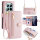 Handykette PU Leder für Xiaomi Redmi Note 15 Pro 5G Rosa