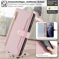 Handykette PU Leder für Xiaomi Redmi Note 15 Pro+ Rosa