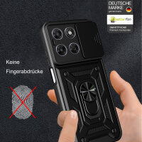 Outdoor Panzer Hülle für Motorola Moto G77 Schwarz