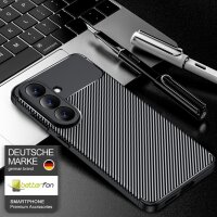 Carbon Hülle für Samsung Galaxy S26+ in Schwarz