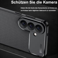 Carbon Hülle für Samsung Galaxy S26+ in Schwarz