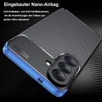 Carbon Hülle für Samsung Galaxy S26+ in Schwarz