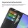 Wallet Case für Samsung Galaxy A37 Schwarz