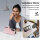 Handykette Samsung Galaxy A37 Hülle mit Band Handyhülle Kartenfächer PU Leder Umhängetasche Rosa