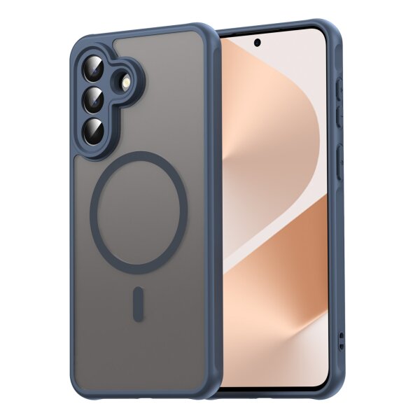 Handyhülle für Samsung Galaxy A57 Magnet Case Schutzhülle Kratzfest in Blau