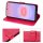 Handy Tasche für Samsung Galaxy A37 / A36 Hülle Handyhülle Klapphülle Wallet Case Rot