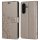 Handy Tasche für Samsung Galaxy A37 / A36 Hülle Handyhülle Klapphülle Wallet Case Grau