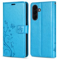 Handy Tasche für Samsung Galaxy A37 / A36 Hülle Handyhülle Klapphülle Wallet Case Blau