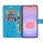 Handy Tasche für Samsung Galaxy A37 / A36 Hülle Handyhülle Klapphülle Wallet Case Blau