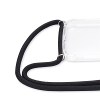 Handykette für Nothing Phone (3A) Pro Handyhülle mit Band Hülle Kordel in Schwarz